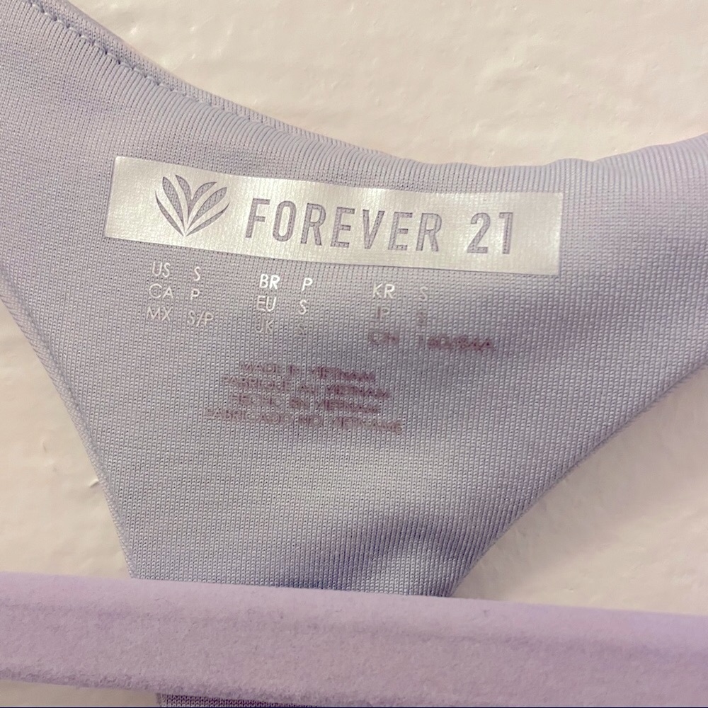 Forever 21 floral sports bra - Picture 3 of 3
